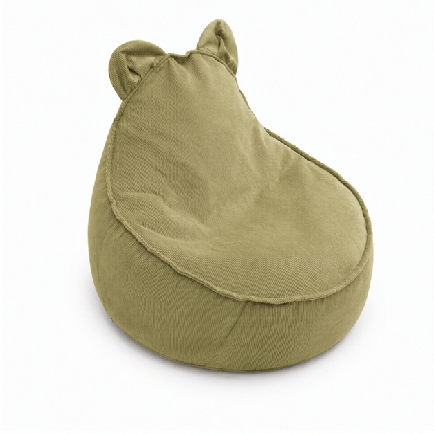 Kindersessel Bären-Sitzsack Cord Premium - Slim Cord Edition