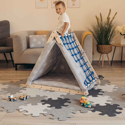 Tent for climbing triangle, various designs
