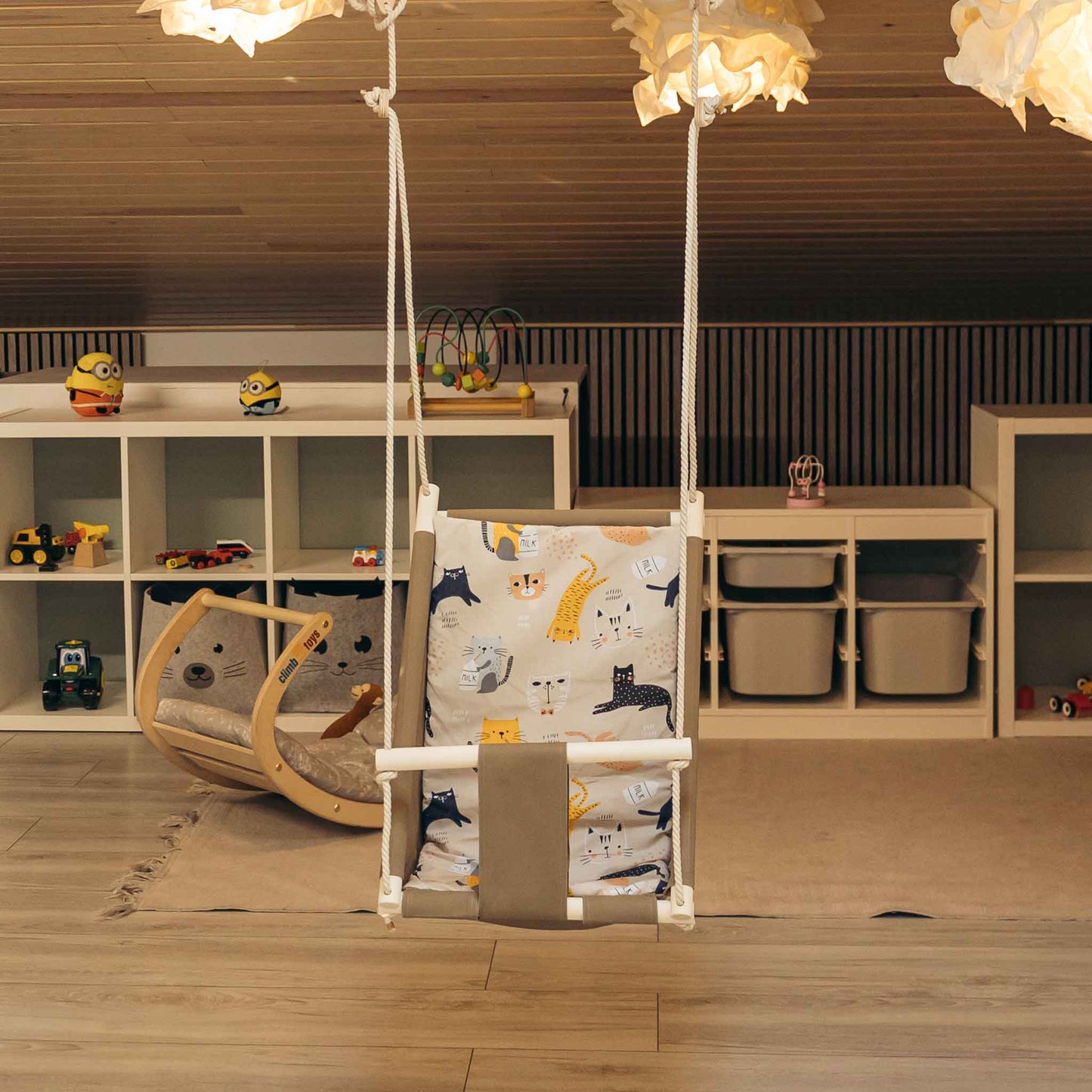 Swing for children's room