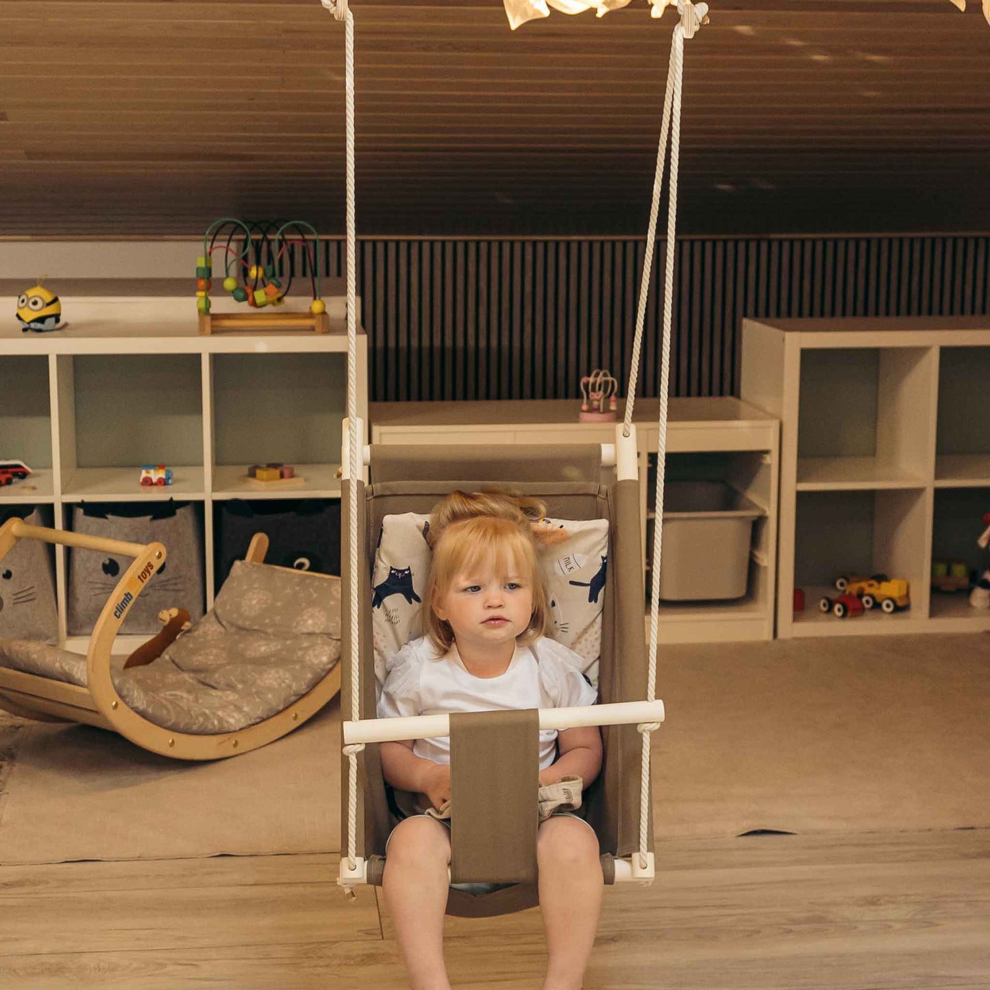 Swing for children's room