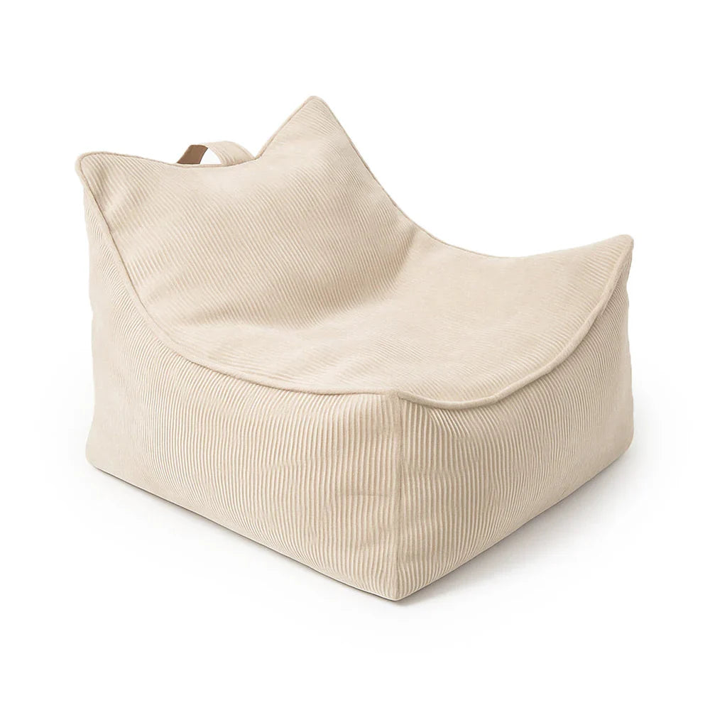 Kindersessel eckig - Slim Cord Edition