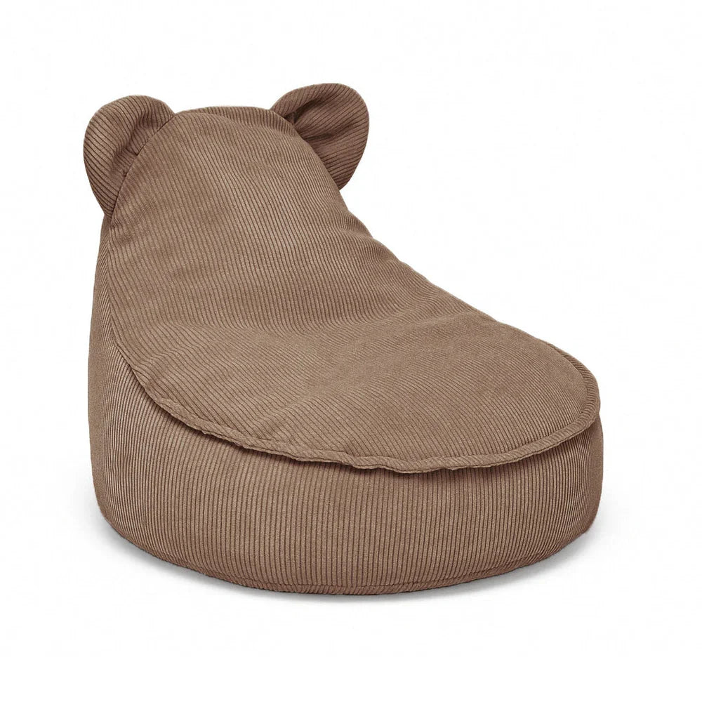 Kindersessel Bären-Sitzsack Cord Premium - Slim Cord Edition