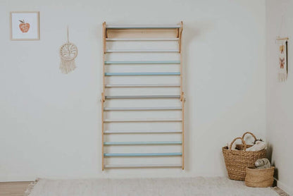 Pikler Kletterdreieck mit Rampe & Sprossenwand
