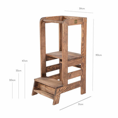 MeowBaby® Lernturm Küchenhelfer für Kinder, versch. Farben