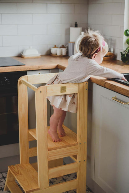 MeowBaby® Lernturm Küchenhelfer für Kinder, versch. Farben