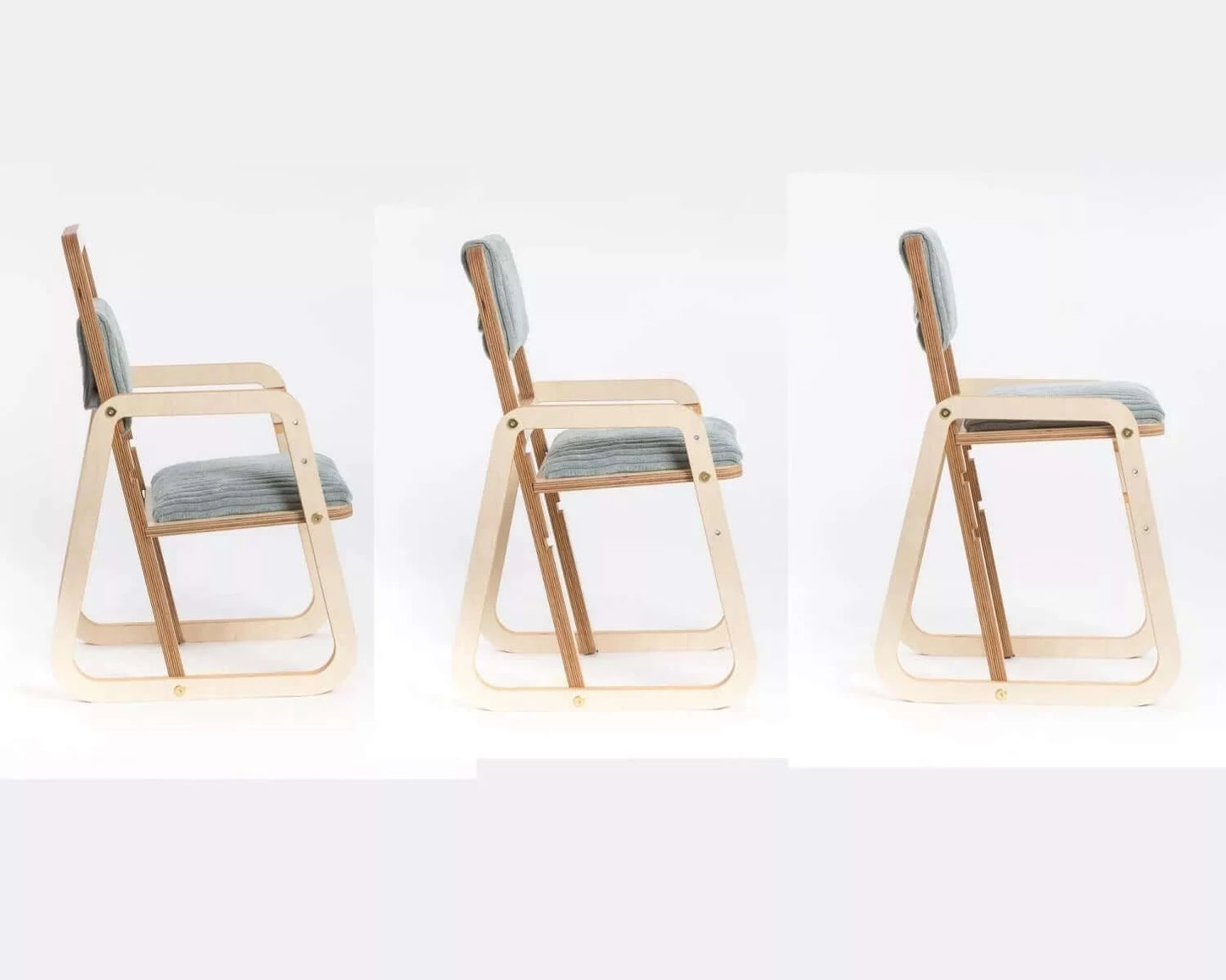 Set of writing and drawing table with chair "Leni"