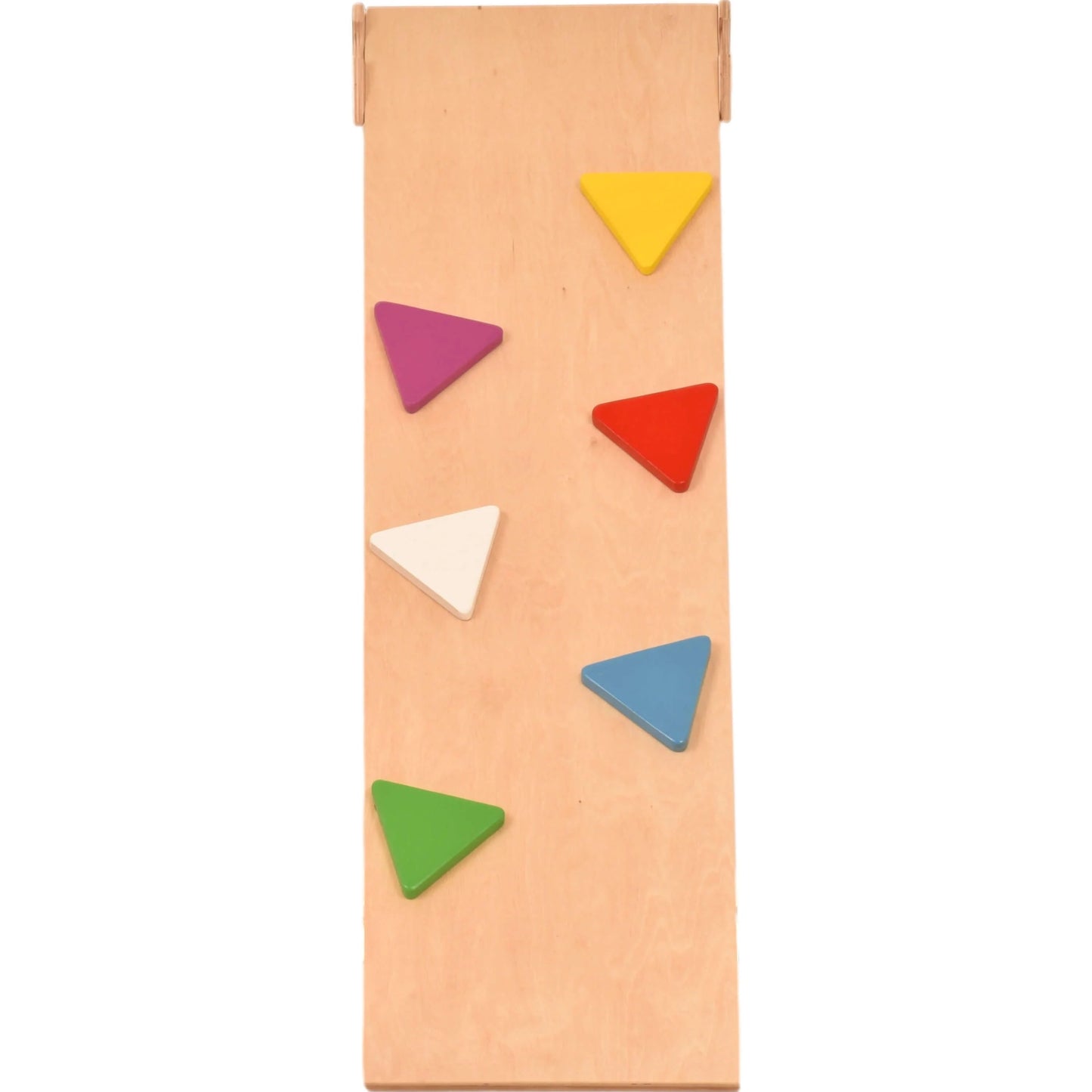 Sliding board with handle triangles - accessories for the climbing triangle