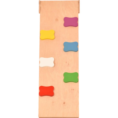 Sliding board with flower handles - accessories for the climbing triangle