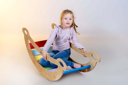 Climbing arch, swing arch, seesaw
