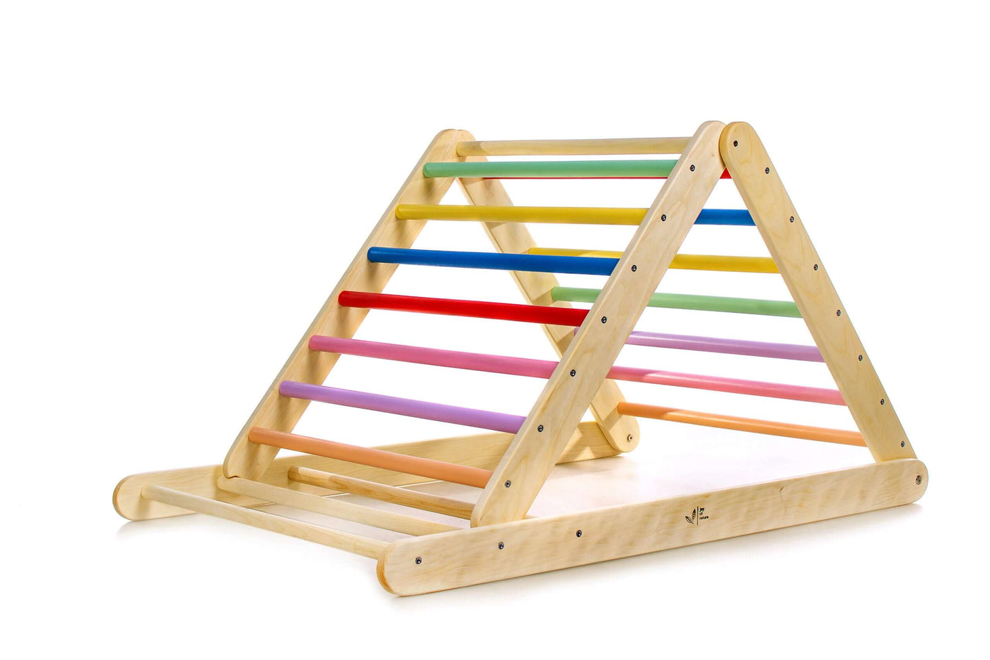 Adjustable climbing triangle for children, various colors