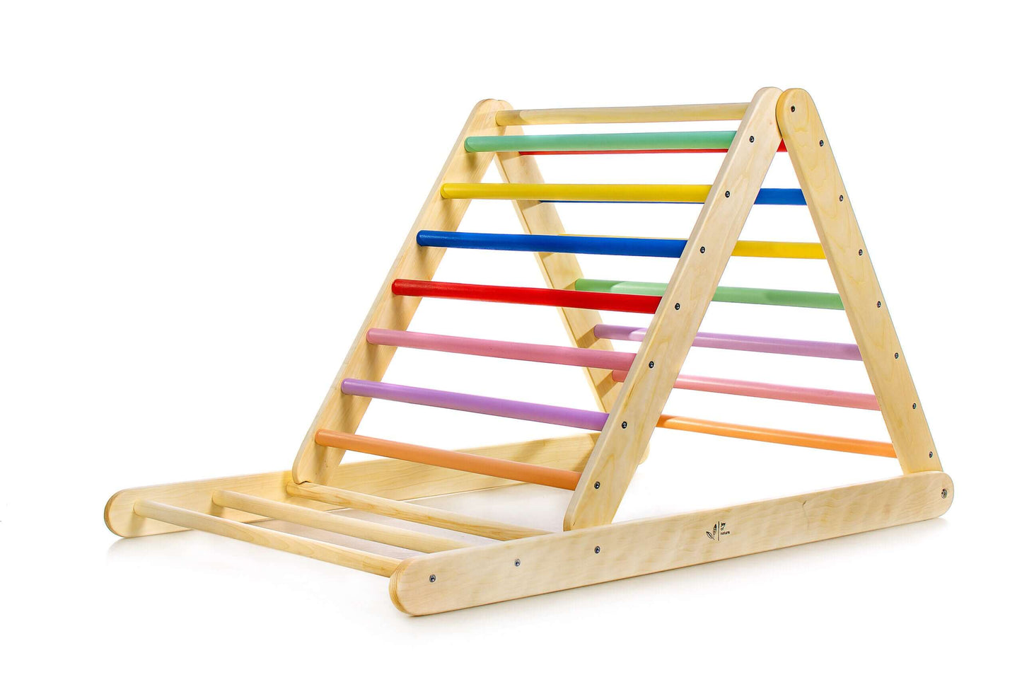 Adjustable climbing triangle for children, various colors