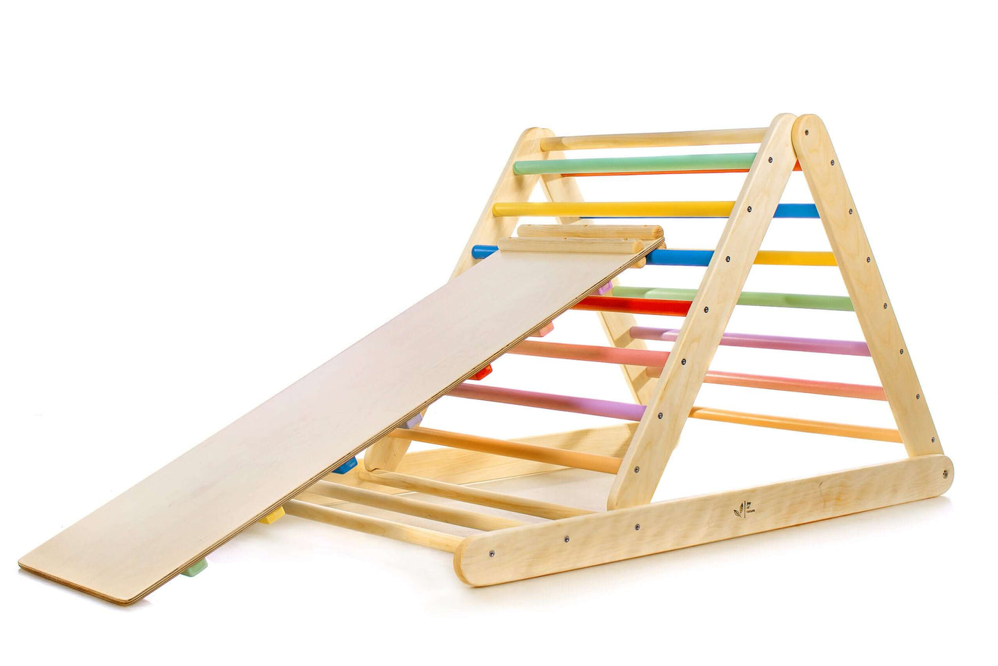 Adjustable climbing triangle for children, various colors