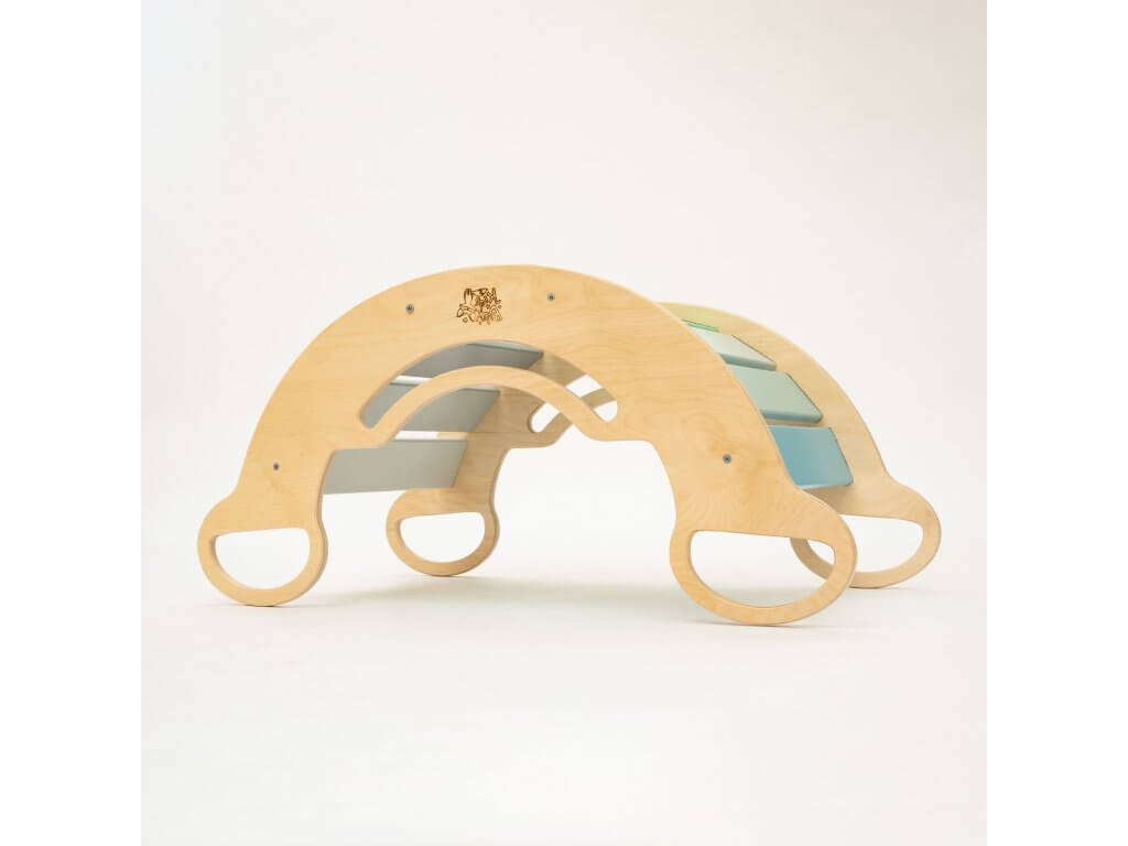 5-in-1 Montessori Climbing Arch Mint