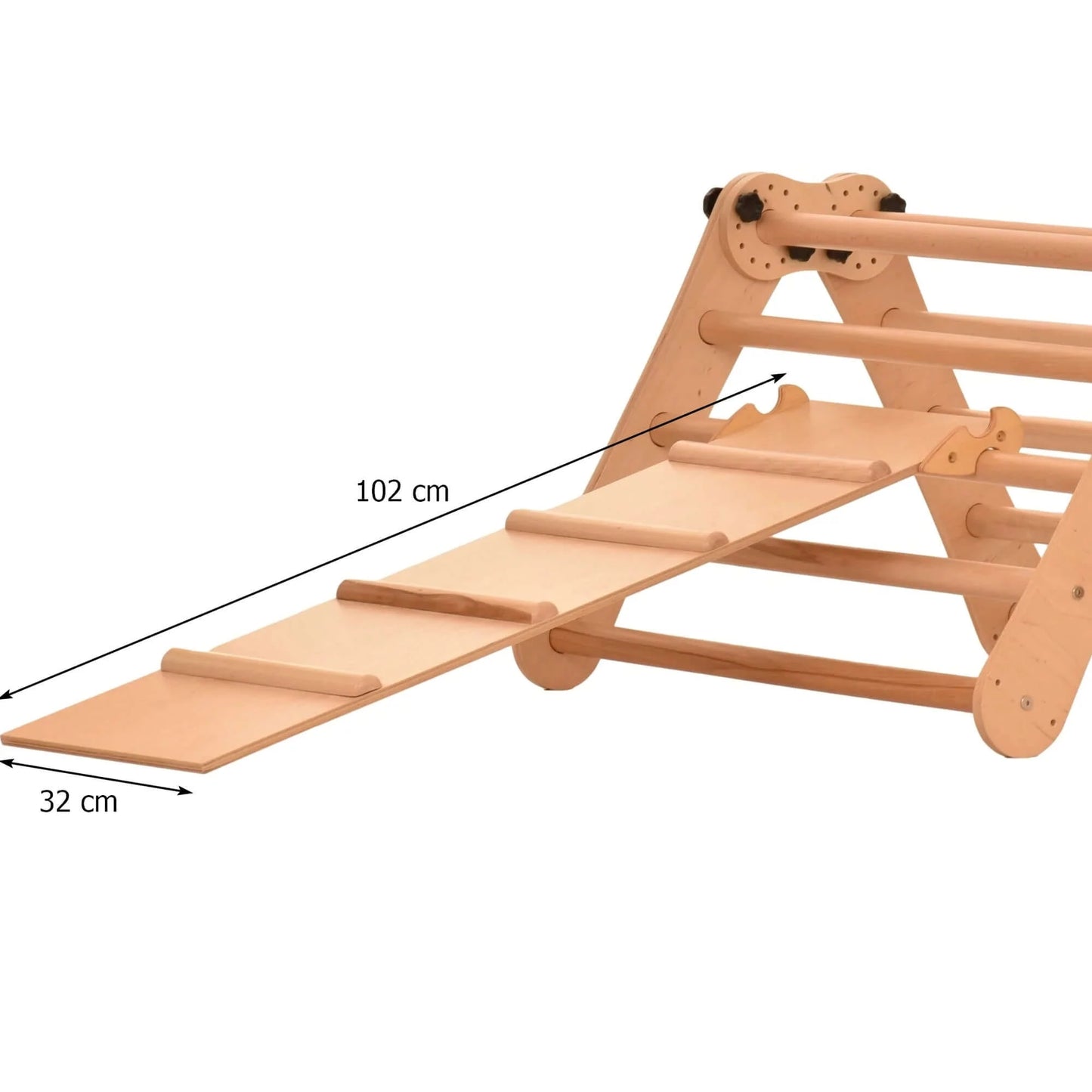 Sliding board / chicken ladder / ramp - accessories for the climbing triangle