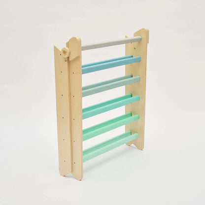 Set Pikler triangle, slide board, swing arch - various colors