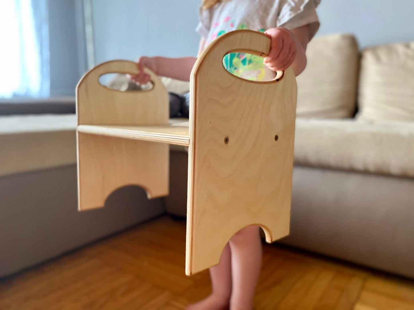 Children's step stool (personalised)