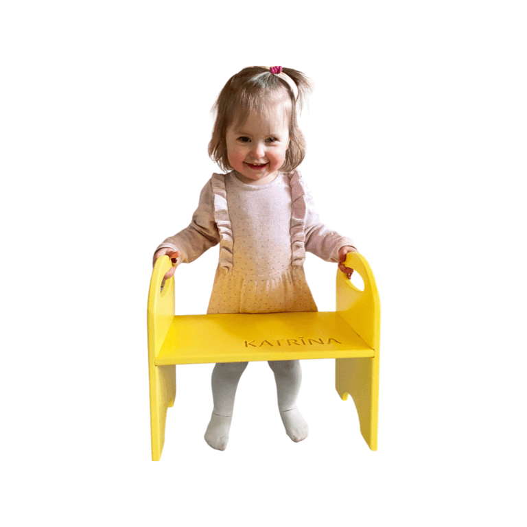 Children's step stool (personalised)